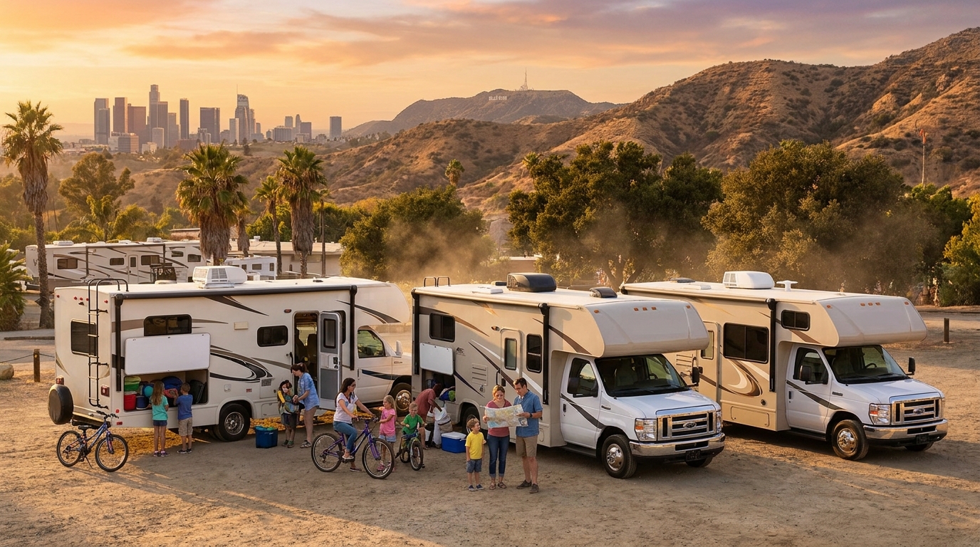 Family RV Rental Comparison in Los Angeles - Best Suppliers 2026